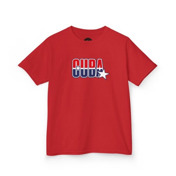 14583715191012908391_2048.jpeg Kids 'CUDA' Retro Star Tee — Patriotic Red & Blue Graphic