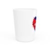 Cuban Flag Heart Shot Glass