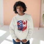Canadian Flag & Cuba Graphic Crewneck Sweatshirt - Image 8