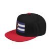 Snapback Hat — Embroidered Cuban Flag Patch