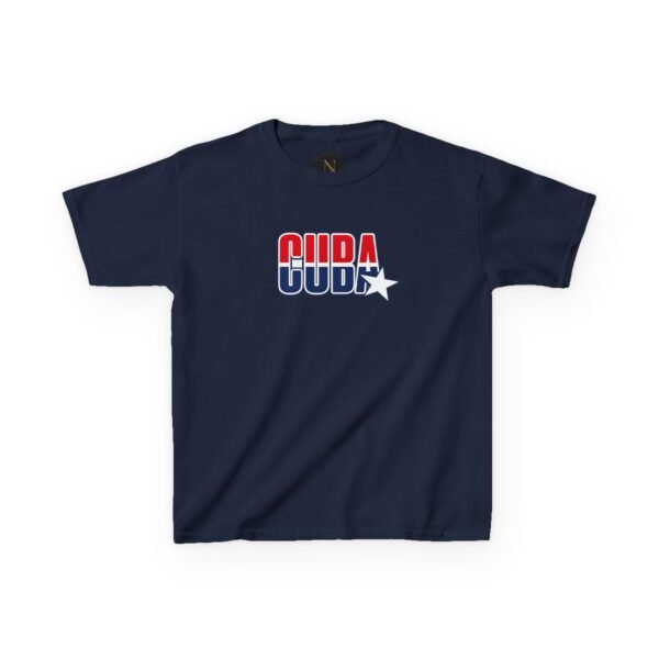 14931712232287147978_2048.jpeg Kids 'CUDA' Retro Star Tee — Patriotic Red & Blue Graphic