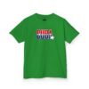 15293383541015206485_2048.jpeg Kids 'CUDA' Retro Star Tee — Patriotic Red & Blue Graphic