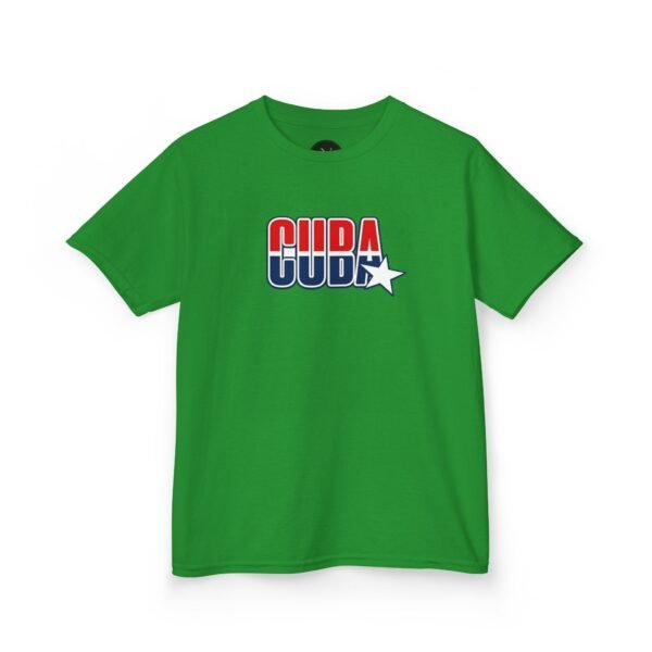 15293383541015206485_2048.jpeg Kids 'CUDA' Retro Star Tee — Patriotic Red & Blue Graphic