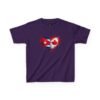 Kids Tee — Heart Flag Design: Cuban & Canadian Pride