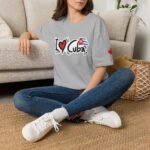 I Love Cuba T-Shirt with Canadian Maple Leaf – Cuba Canada Unisex Tee - Image 4