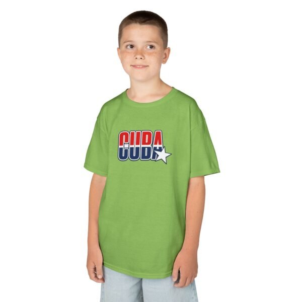 15682976353525311186_2048.jpeg Kids 'CUDA' Retro Star Tee — Patriotic Red & Blue Graphic