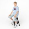 15971270624201923291_2048.jpeg Kids 'CUDA' Retro Star Tee — Patriotic Red & Blue Graphic
