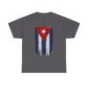 Distressed Cuban Flag T-Shirt | Cuba Flag Tee, Vintage Grunge Stripes