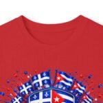 Long Sleeve Tee — Quebec Cuba Travel Badge Graphic - Image 14