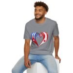 Two Nations One Heart T-Shirt, Cuba Canada Heart Flag Tee, Cuban Canadian Love Shirt, Heart of Cuba and Canada, Patriotic Graphic Tee - Image 22