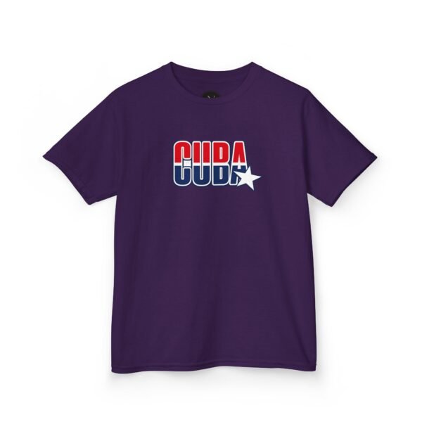 16544203438335632959_2048.jpeg Kids 'CUDA' Retro Star Tee — Patriotic Red & Blue Graphic
