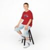 16616623710568305087_2048.jpeg Kids 'CUDA' Retro Star Tee — Patriotic Red & Blue Graphic