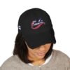 Cuba Script Logo Dad Hat | Distressed Embroidered Cap