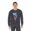 Cuban Flag Cigarette Smoke Crewneck Sweatshirt