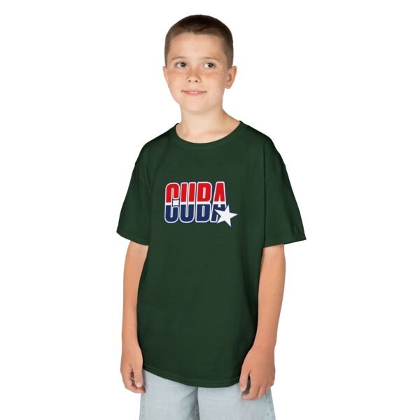 16946573969267682478_2048.jpeg Kids 'CUDA' Retro Star Tee — Patriotic Red & Blue Graphic