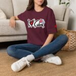 I Love Cuba T-Shirt with Canadian Maple Leaf – Cuba Canada Unisex Tee - Image 6