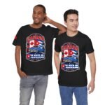 Cuba Canada Shirt, Cuba Canada T-Shirt, Cuban Canadian Shirt, Canada Flag Sleeve Tee, Cuba Travel Shirt, Retro Graphic Tee, Unisex Shirt - Image 11