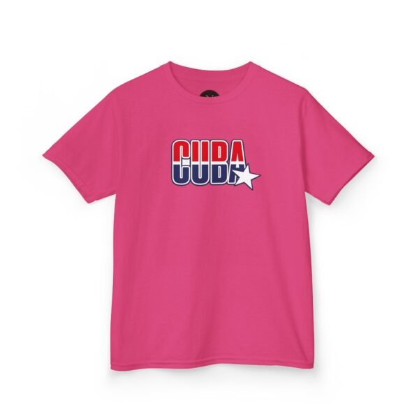 17327855853178338740_2048.jpeg Kids 'CUDA' Retro Star Tee — Patriotic Red & Blue Graphic