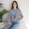 Cuban Flag Cigarette Smoke Crewneck Sweatshirt