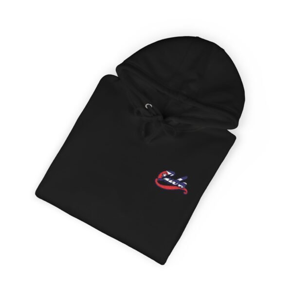 Cuba Script Logo Hoodie | Flag Accent Sleeve Stars