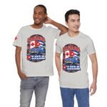 Cuba Canada Shirt, Cuba Canada T-Shirt, Cuban Canadian Shirt, Canada Flag Sleeve Tee, Cuba Travel Shirt, Retro Graphic Tee, Unisex Shirt - Image 14