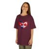 Kids Tee — Heart Flag Design: Cuban & Canadian Pride