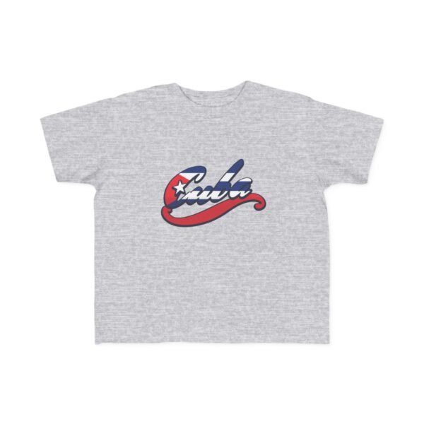 17886051772046501512_2048.jpeg Cuba Patriotic Script Toddler Tee | Red White Blue Cuba Shirt