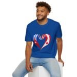 Two Nations One Heart T-Shirt, Cuba Canada Heart Flag Tee, Cuban Canadian Love Shirt, Heart of Cuba and Canada, Patriotic Graphic Tee - Image 24