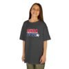 210002113299846557_2048.jpeg Kids 'CUDA' Retro Star Tee — Patriotic Red & Blue Graphic