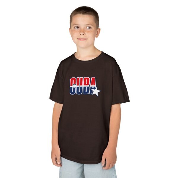 2532549335534640634_2048.jpeg Kids 'CUDA' Retro Star Tee — Patriotic Red & Blue Graphic