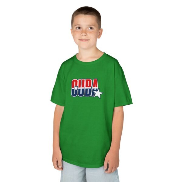 2536059946629475956_2048.jpeg Kids 'CUDA' Retro Star Tee — Patriotic Red & Blue Graphic