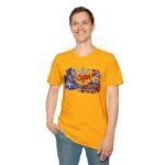 Quebec to Cuba Vintage Car Graphic T-Shirt - Image 10