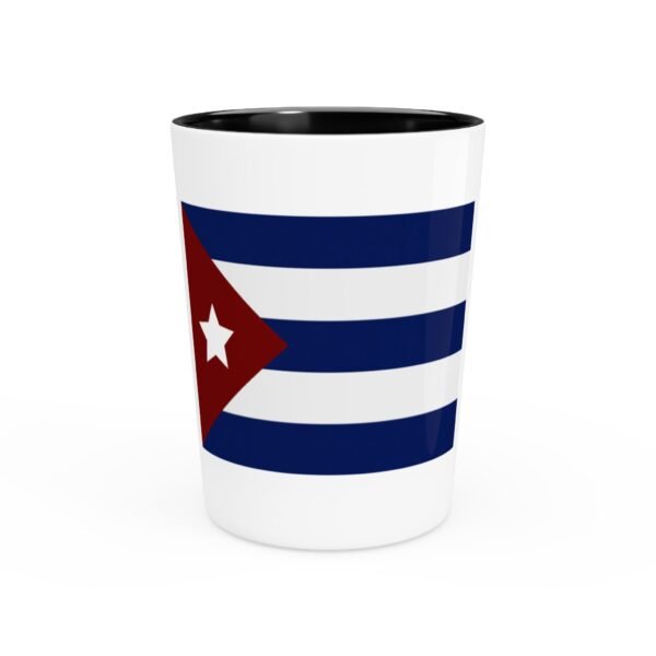 Cuban Flag Shot Glass – Patriotic Cuba Souvenir & Party Shooter