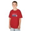 2759197037167635350_2048.jpeg Kids 'CUDA' Retro Star Tee — Patriotic Red & Blue Graphic