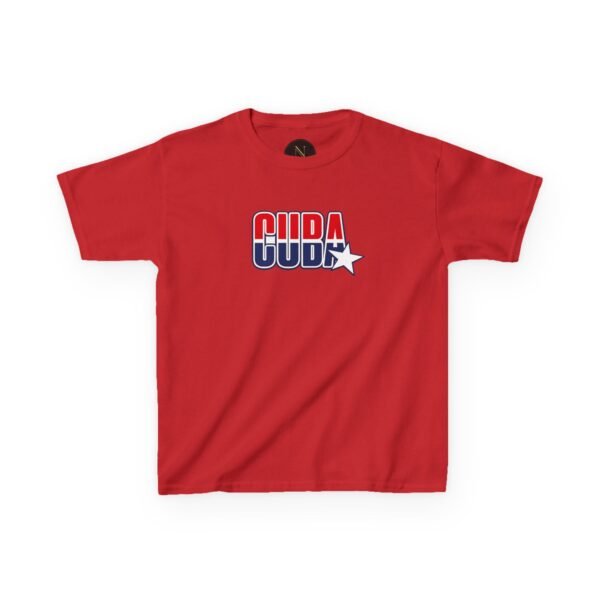 2762401798727485265_2048.jpeg Kids 'CUDA' Retro Star Tee — Patriotic Red & Blue Graphic