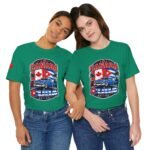 Cuba Canada Shirt, Cuba Canada T-Shirt, Cuban Canadian Shirt, Canada Flag Sleeve Tee, Cuba Travel Shirt, Retro Graphic Tee, Unisex Shirt - Image 22