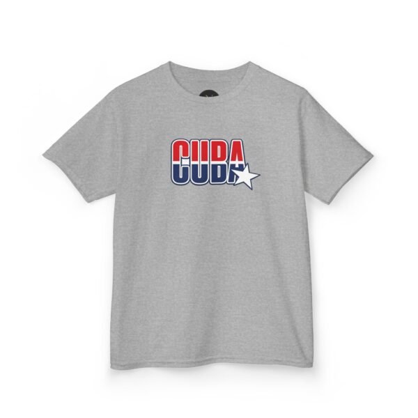 3194651771048458961_2048.jpeg Kids 'CUDA' Retro Star Tee — Patriotic Red & Blue Graphic