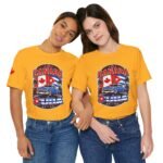 Cuba Canada Shirt, Cuba Canada T-Shirt, Cuban Canadian Shirt, Canada Flag Sleeve Tee, Cuba Travel Shirt, Retro Graphic Tee, Unisex Shirt - Image 16