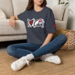 I Love Cuba T-Shirt with Canadian Maple Leaf – Cuba Canada Unisex Tee - Image 12