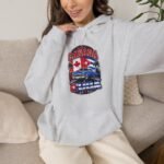 Cuba Canada Hoodie, classic car and vintage-style Cuban Canadian Hoodie, Cuba Canada Sweatshirt, Retro Cuba Graphic Hoodie, Canada Travel Hoodie, Unisex Pullover - Image 5