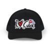 3884779444057482222_2048.jpeg I Love Cuba Snapback Cap | Cuban Flag Heart Graphic Trucker Hat