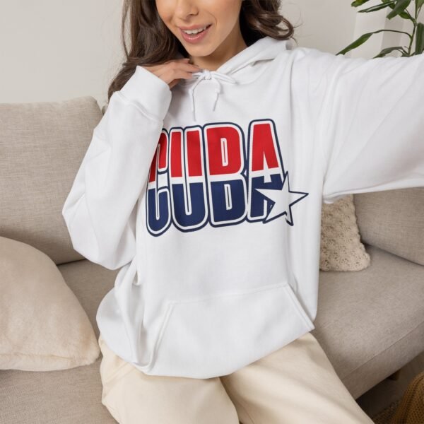 3908333634266620444_2048.jpeg Cuba Retro Flag Star Hoodie | Cuban Pride Pullover