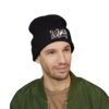 I  Love Cuba Embroidered Cuffed Beanie