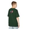 Kids Tee — Heart Flag Design: Cuban & Canadian Pride