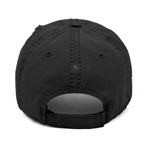 Cuba Script Logo Dad Hat | Distressed Embroidered Cap