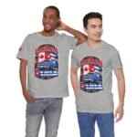 Cuba Canada Shirt, Cuba Canada T-Shirt, Cuban Canadian Shirt, Canada Flag Sleeve Tee, Cuba Travel Shirt, Retro Graphic Tee, Unisex Shirt - Image 29