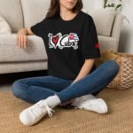 I Love Cuba T-Shirt with Canadian Maple Leaf – Cuba Canada Unisex Tee - Image 2