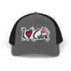 4587944321893339746_2048.jpeg I Love Cuba Snapback Cap | Cuban Flag Heart Graphic Trucker Hat