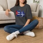 Cuba & Québec Pride T-Shirt – Cuban Heritage Graphic Tee - Image 11