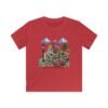 Cuba Havana Vintage Street Scene Kids Tee | Classic Cars, Palm Trees